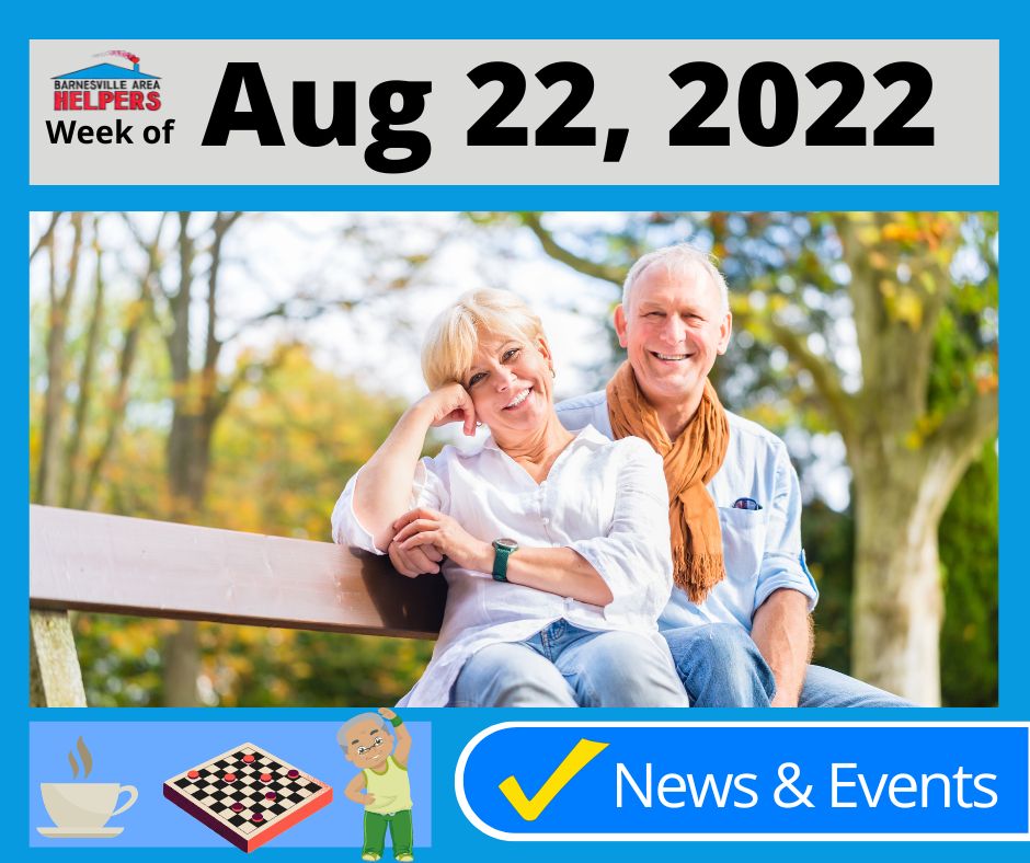 Blog image for Aug 22 with a smiling couple on a bench in a park